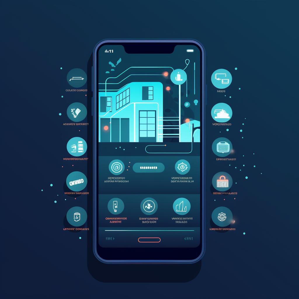 Smartphone screen showing the configuration settings of a smart home device